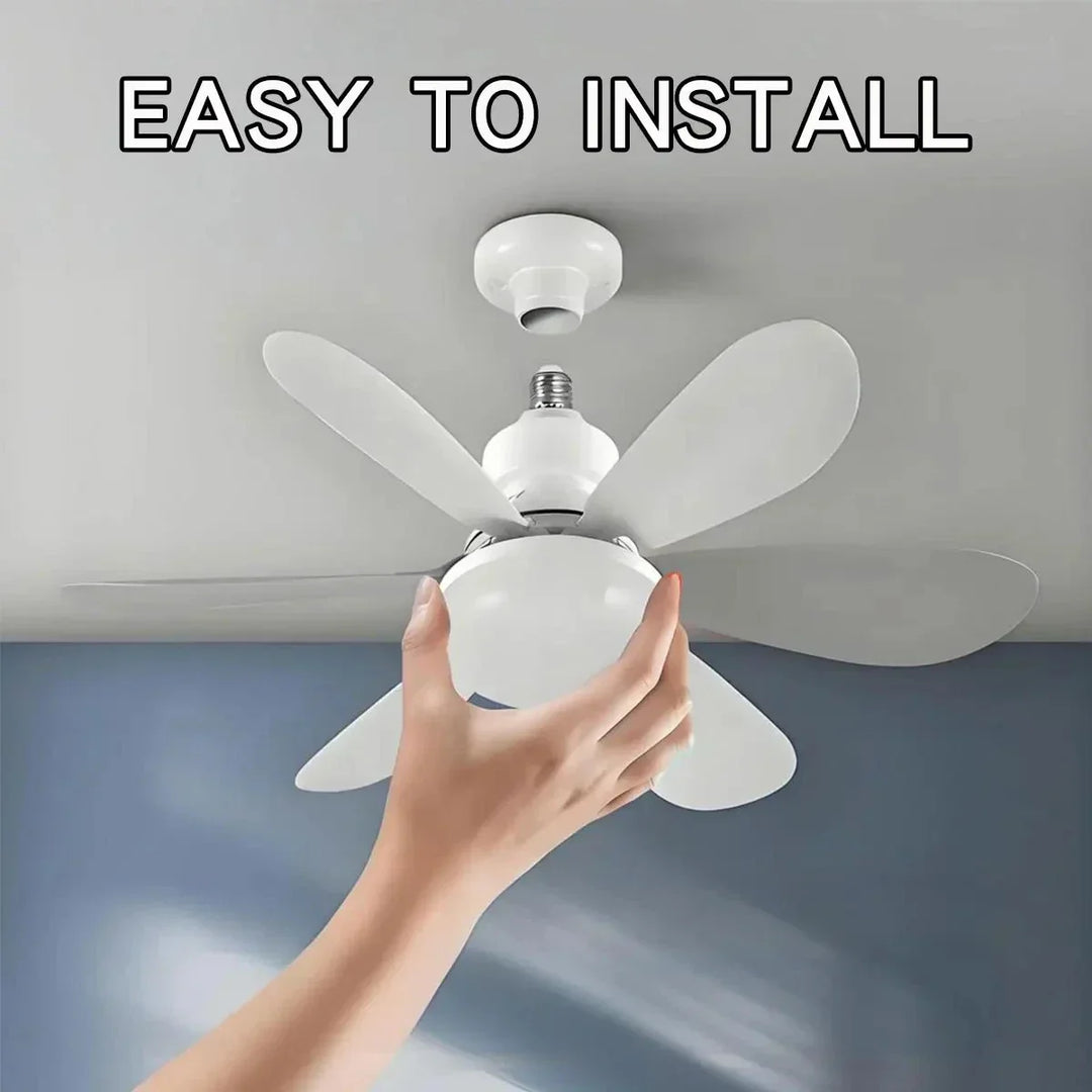 Deckenventilator LED mit Fernbedienung und dimmbaren Licht | Karnz