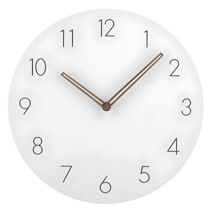 Große Holzwand Uhr – Minimalistisches Design mit stillem Bewegung | Karnz