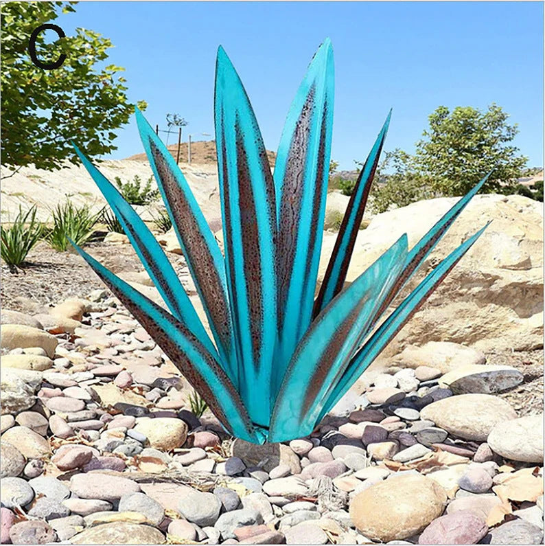 Anti-Rost Metall Tequila Agave Pflanze | Karnz