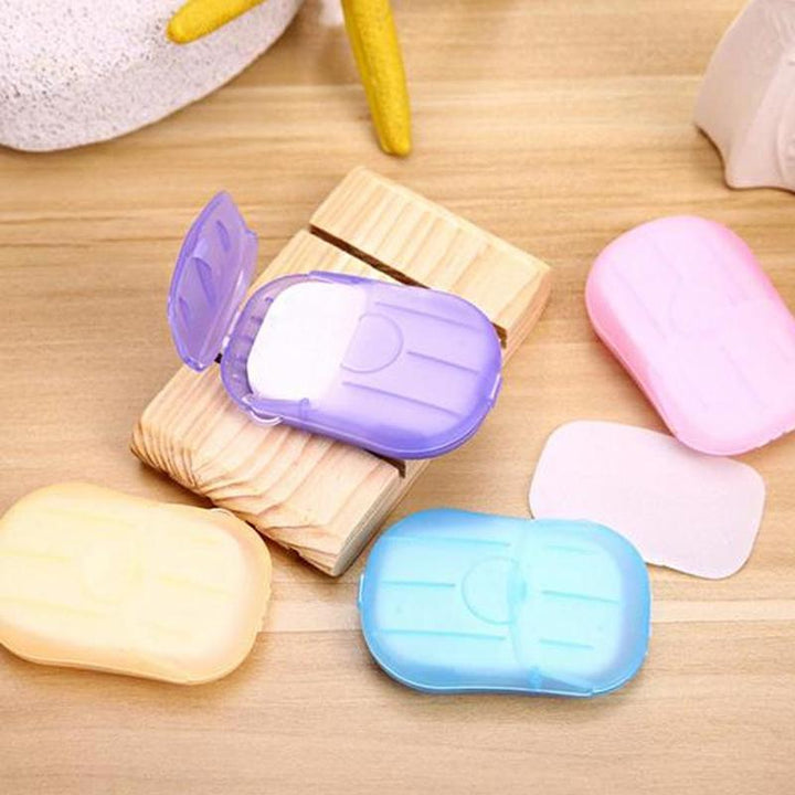 Tragbare Handwaschpapier 5 Boxen (100 Stk) | Karnz