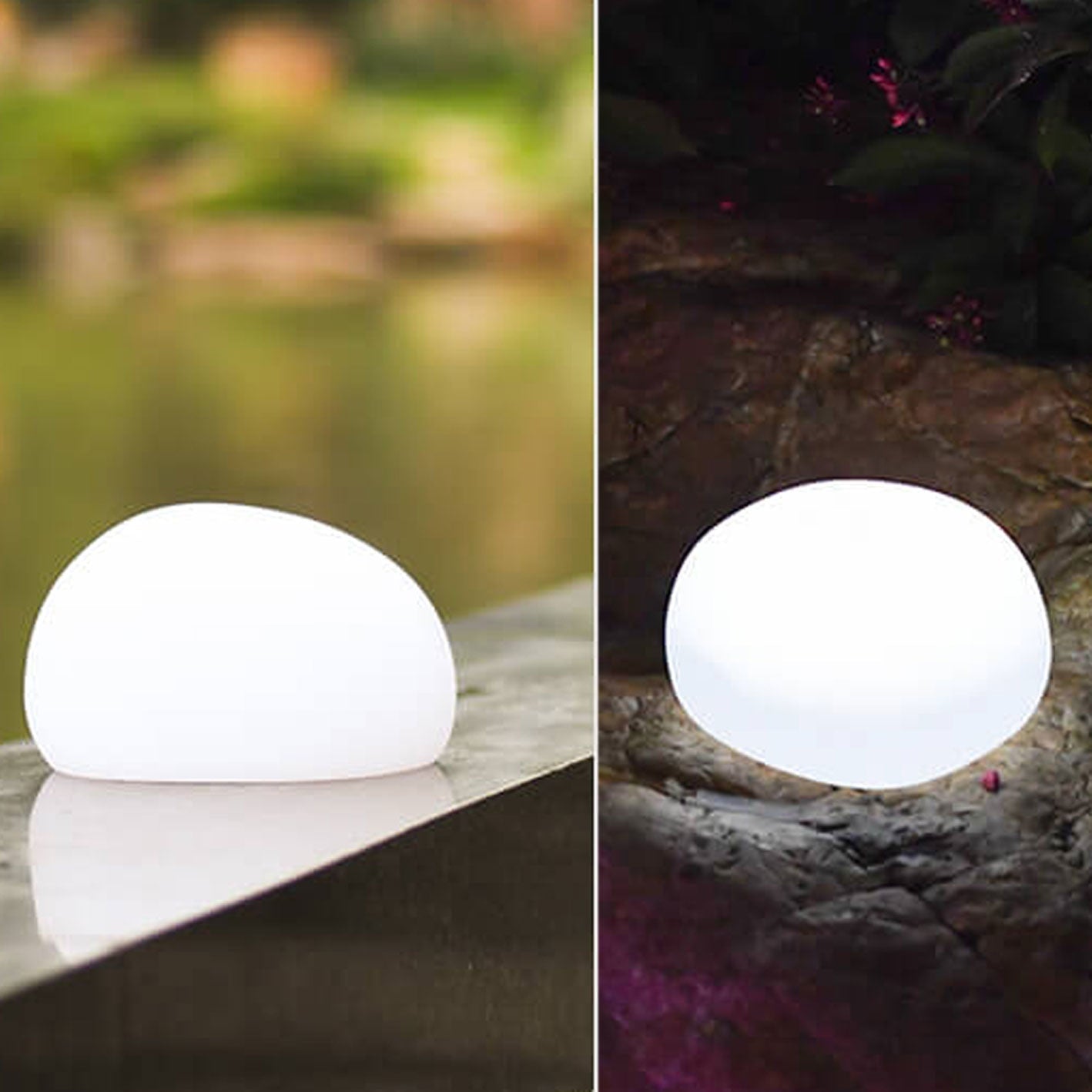 Solarbetriebene, wasserdichte, kugelförmige LED-Außenleuchte aus PE zur dekorativen Gartenbeleuchtung