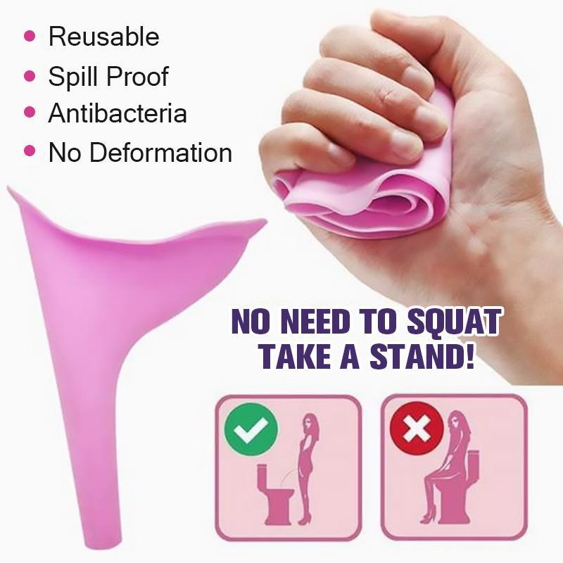 Karnz | Wiederverwendbares, hockfreies Urinal für Frauen