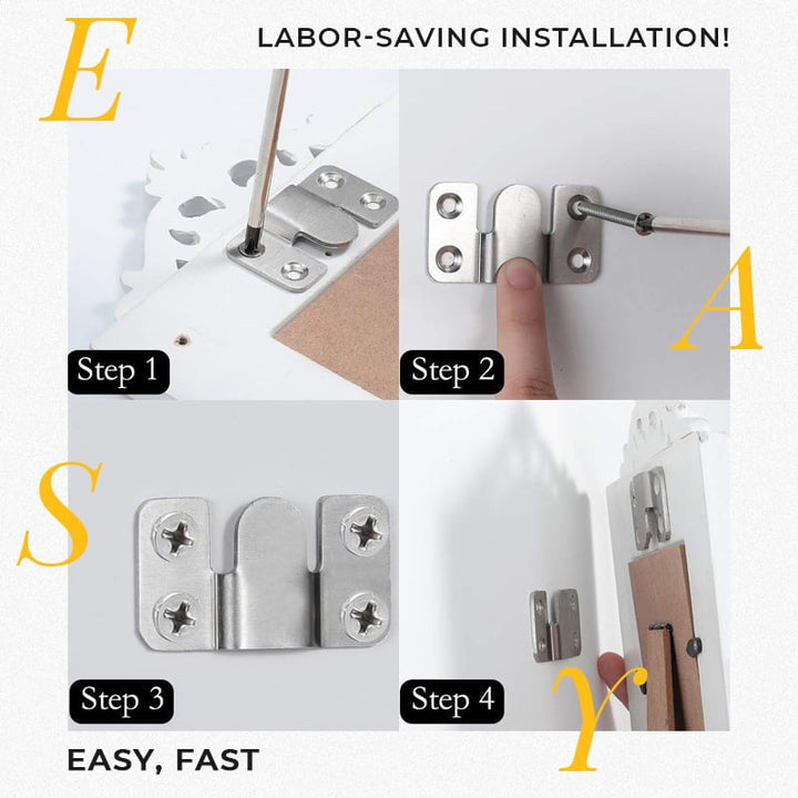 Edelstahl Interlock Hängeschnalle Karnz