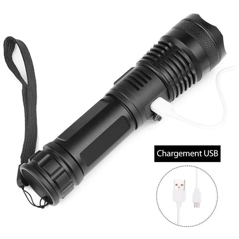 2023 Neujahrs-Limited-Time-Verkauf LED-Taktischer wiederaufladbarer Laser-Taschenlampe 90000 hohe Lumen-Kaufe 2 Gratis VIP-Versand | Karnz