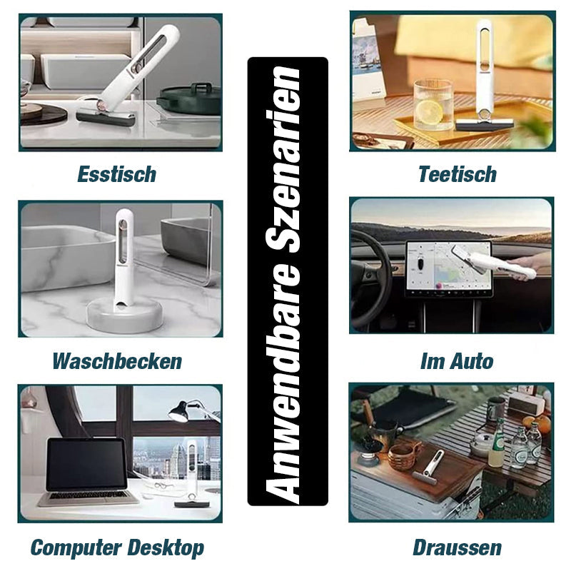 Handwaschbarer Desktop-Reinigungs-Mini-Mopp | Karnz