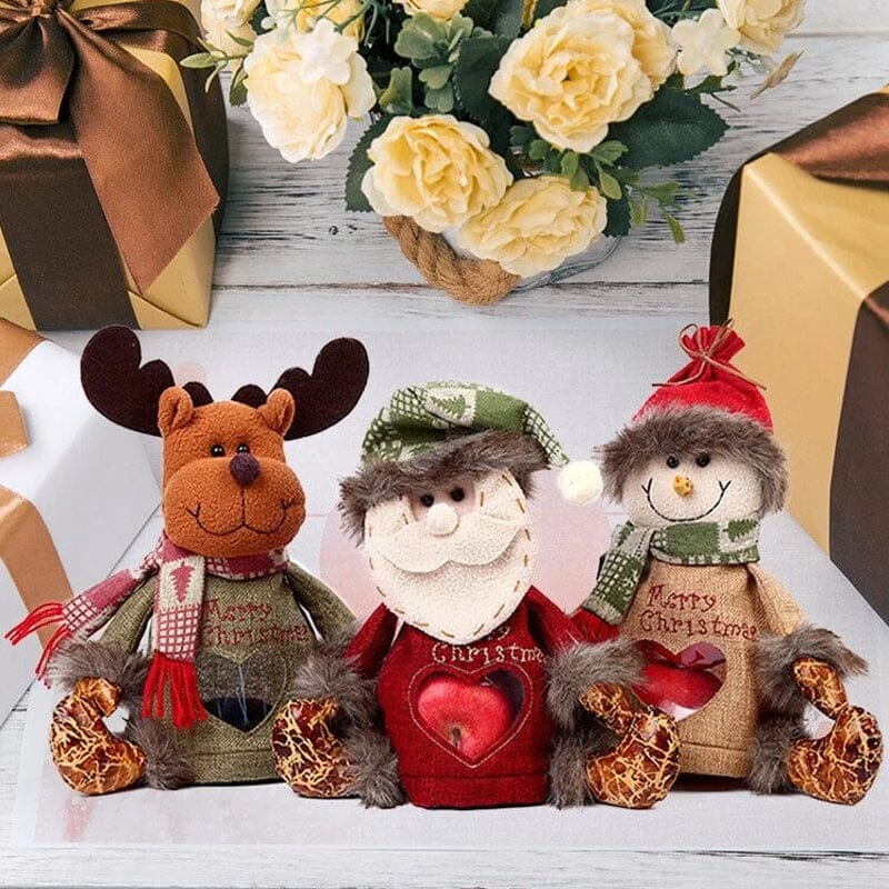 Weihnachtsgeschenktüten Reißverschlussdesign | Karnz