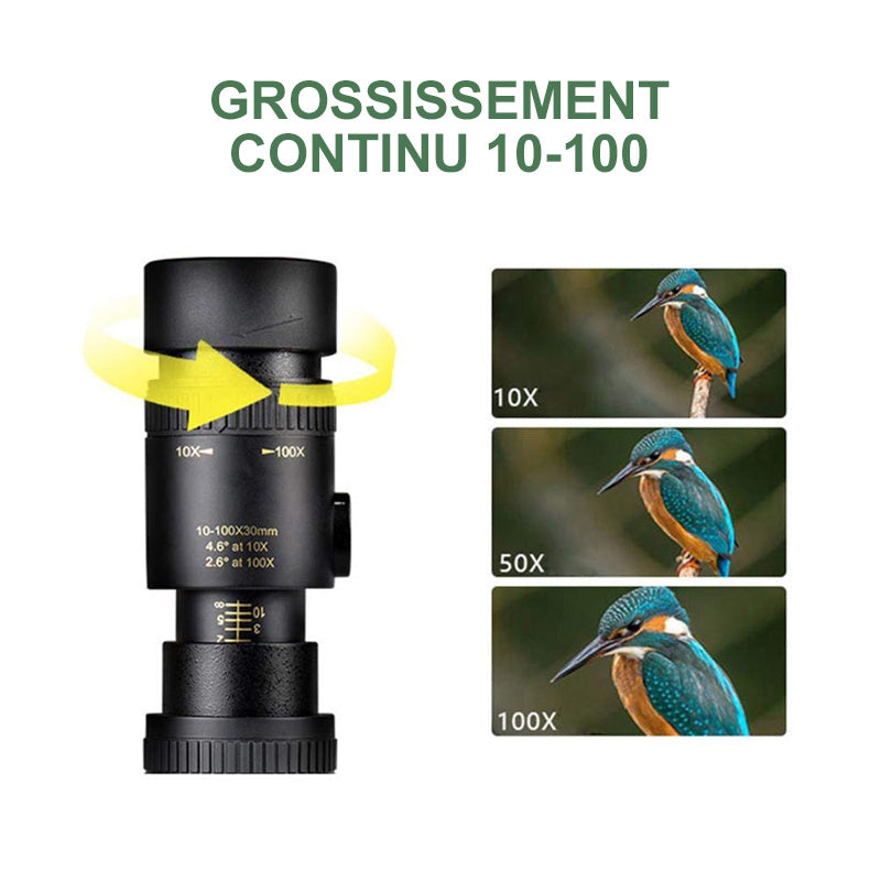 Super Telephoto Zoom Monokular Teleskop 4K | Karnz