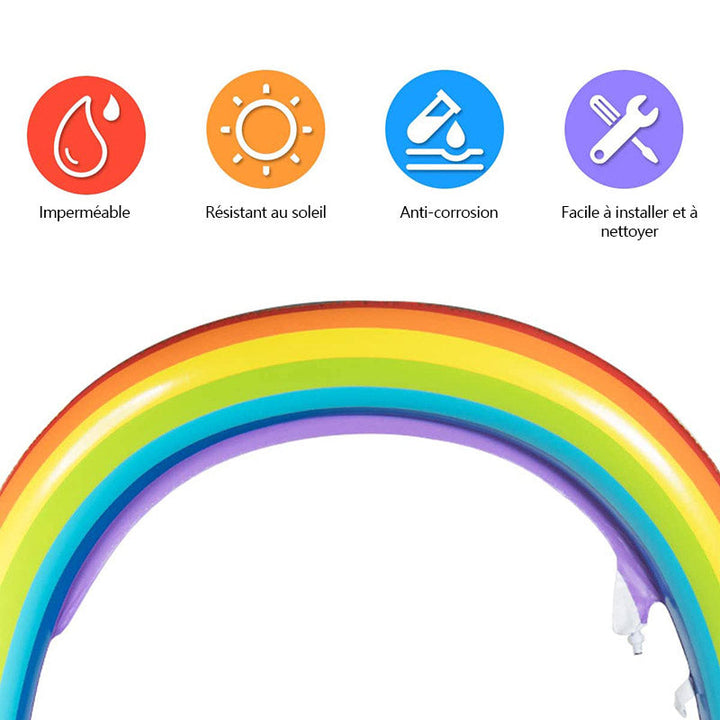 Regenbogen Spray Bogen Aufblasbar | Karnz
