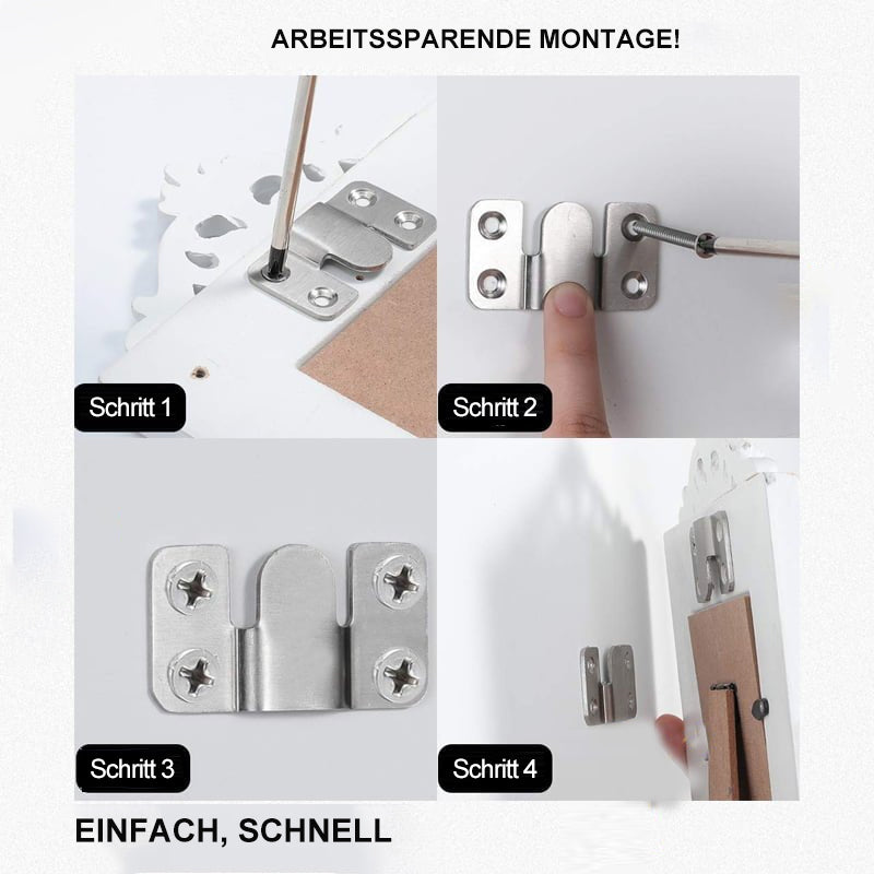Praktische Aufhängeschnalle aus Edelstahl | Karnz