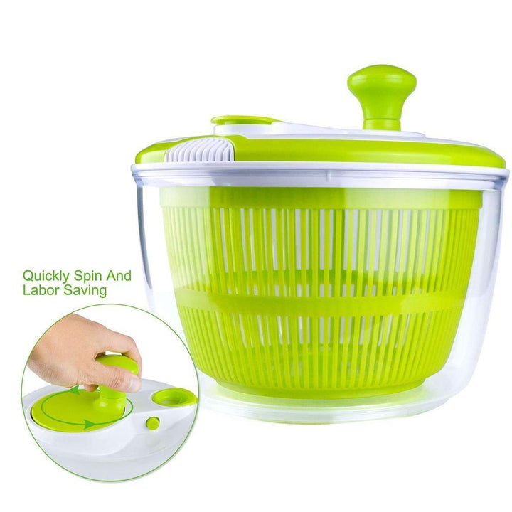 Haushalts-Salat-Dehydrator Manuelle Gemüse-Waschmaschine | Karnz