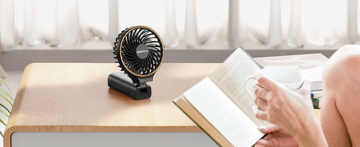 Handventilator, Tragbarer Ventilator 5000mAh | Karnz