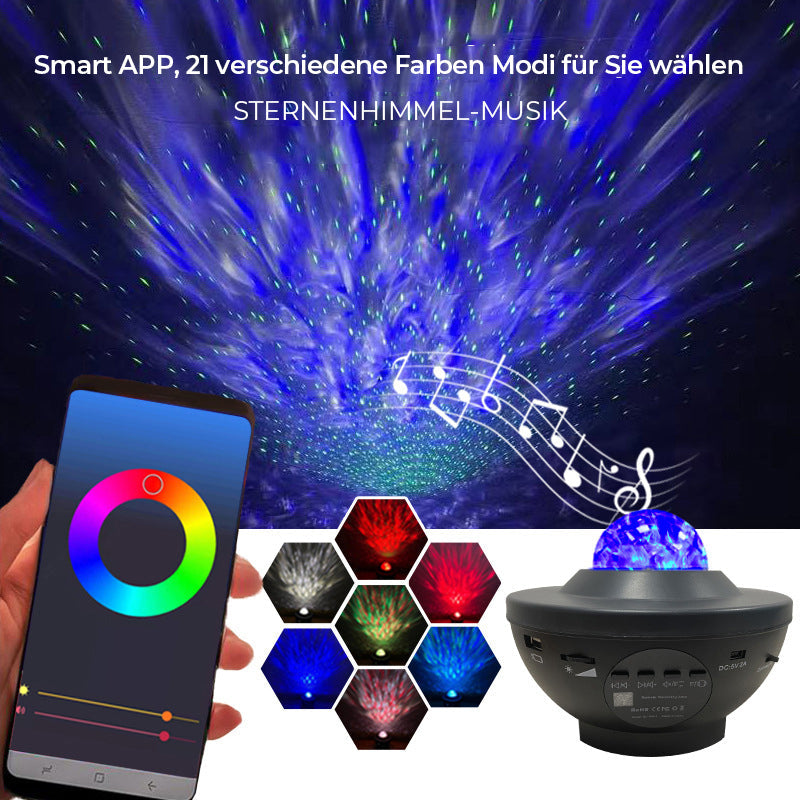 USB-Bluetooth-Musikstern-Projektionsleuchte | Karnz