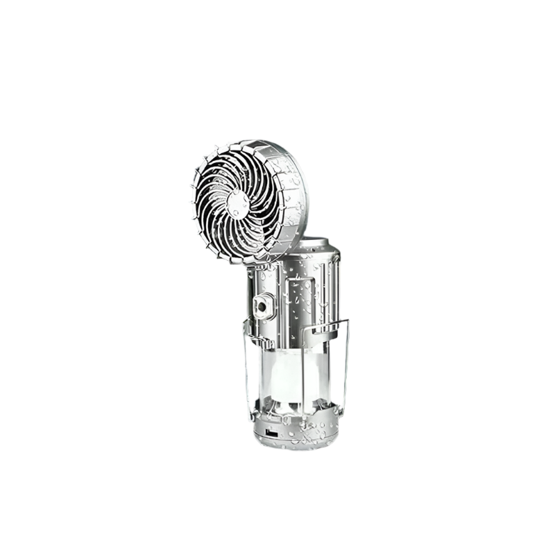 Faltbares Licht mit integriertem Ventilator und USB-wiederaufladbarem Power Karnz