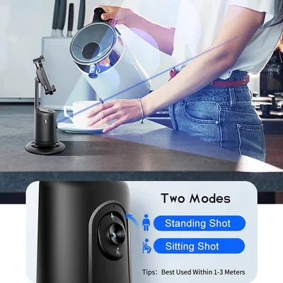 📸360° Drehung Smart Auto Gesicht Objektverfolgungs Halter
