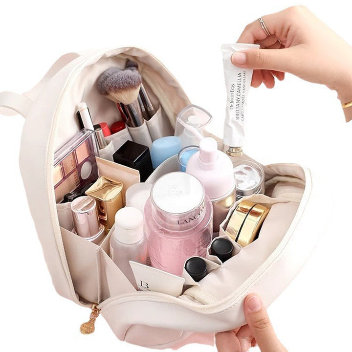 Große Kapazität Handheld Shell Kosmetiktasche | Karnz