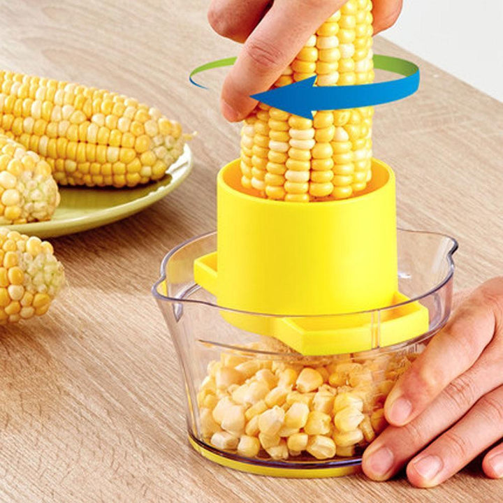 Cob Corn Stripper Mit Eingebautem Messbecher Und Reibe | Karnz