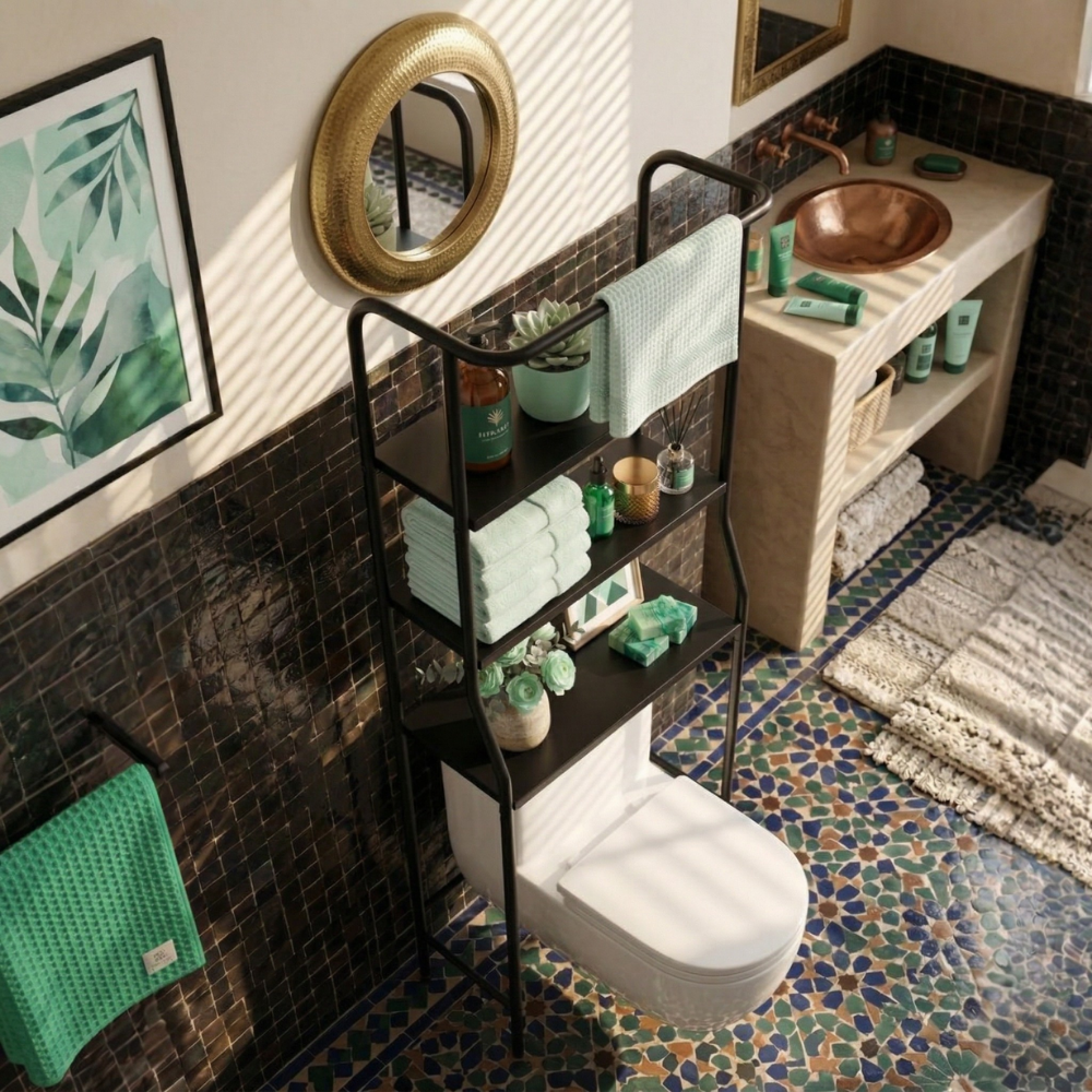 HavenRack™ 3-lagiges Toiletten-Aufbewahrungsregal | Karnz