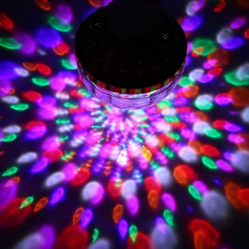 LED Disco Ball Bunte Rotierende Glühbirne | Karnz