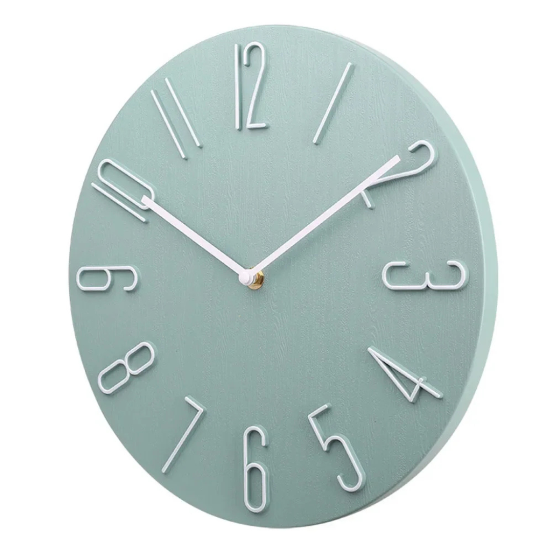 Karnz | Stilvolle Wanduhr mit buntem Design
