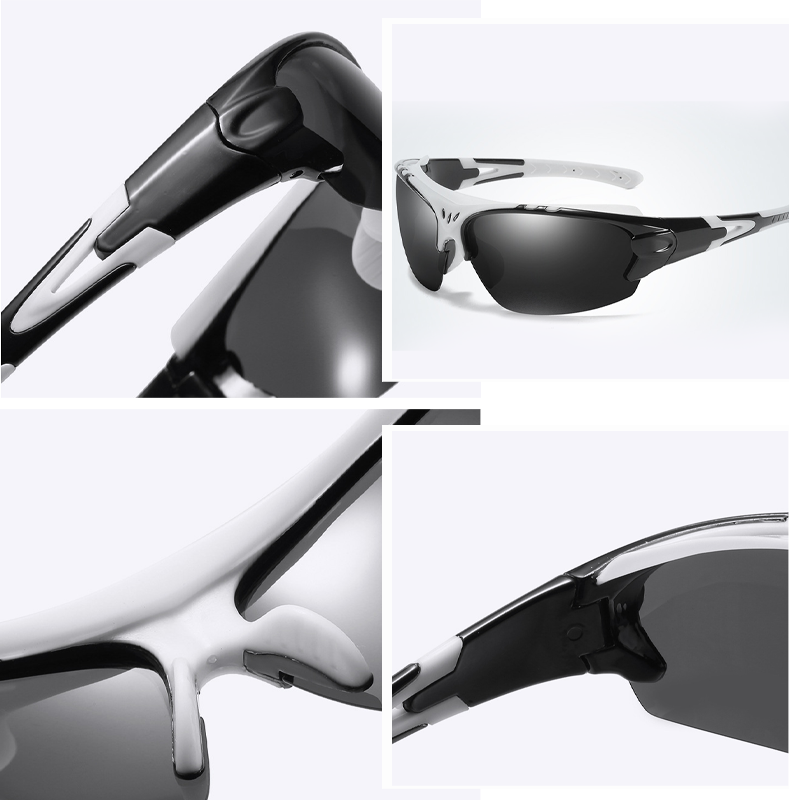 Unisex-Sonnenbrille mit polarisierten Gläsern