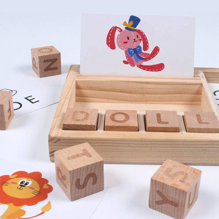 Alphabet-Bausteinspielzeug für Kinder | Karnz