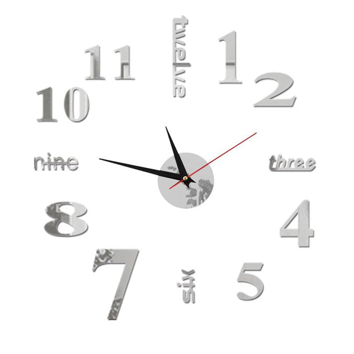 DIY Moderne stanzfreie Wanduhr | Karnz