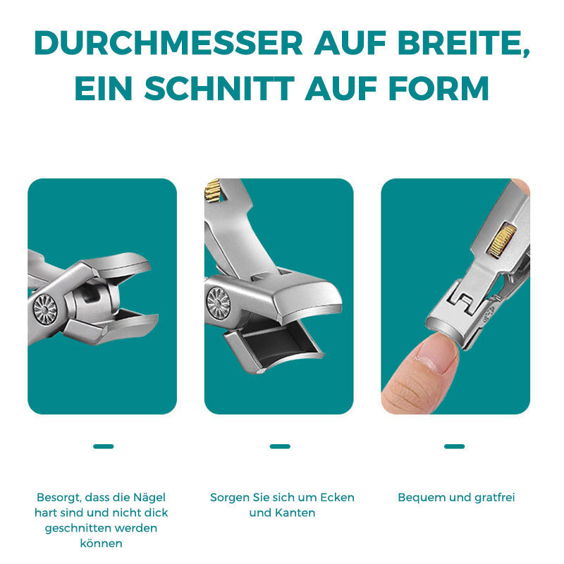 Nagelknipser aus Edelstahl mit großer Öffnung | Karnz