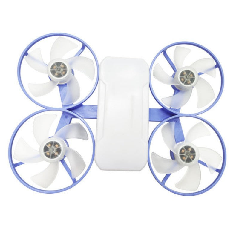 Moderner Deckenventilator mit vier Blättern und Licht | Karnz