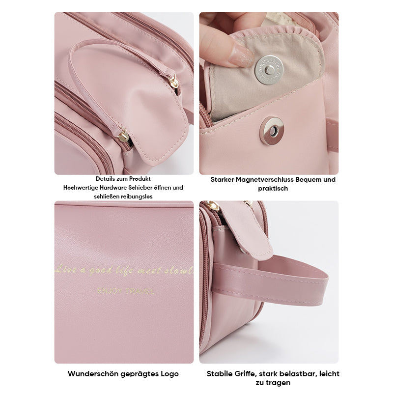 Tragbare Kosmetiktasche mit großer Kapazität | Karnz