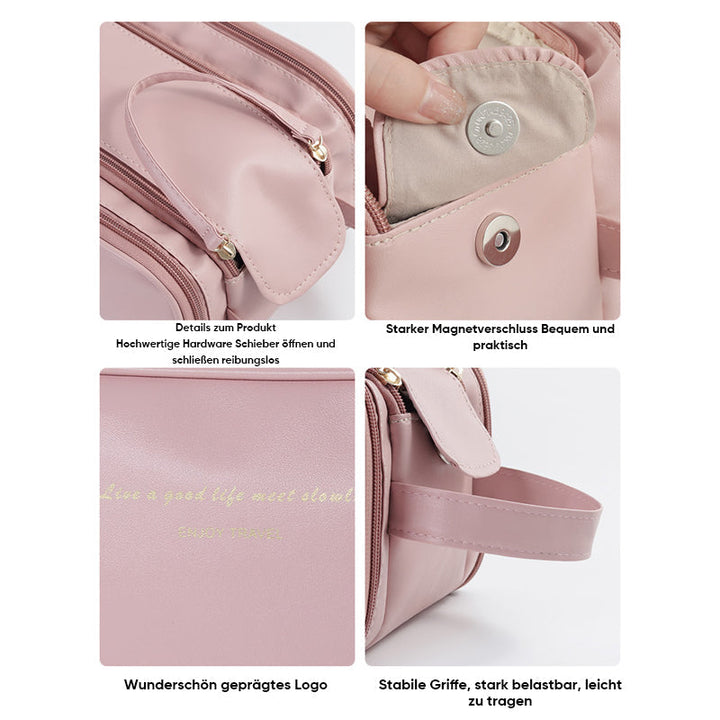 Tragbare Kosmetiktasche mit großer Kapazität | Karnz