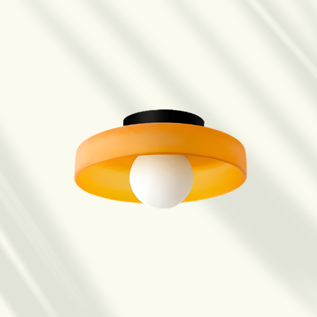 Moderne LED-Deckenleuchte – Dimmbar und energieeffizient für Wohnzimmer und Schlafzimmer | Karnz