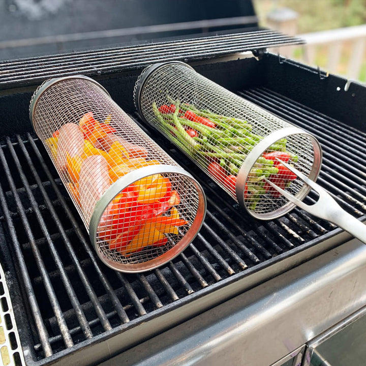 Zylindrischer Grillkorb | Karnz