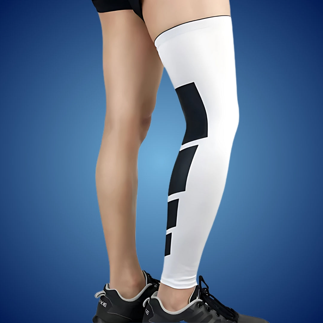 LegVital Vollbein-Kompressionsmanschette für optimierte Blutzirkulation, Muskelunterstützung und schnelle Recovery für Sportler und vielseitige Anwendung Karnz