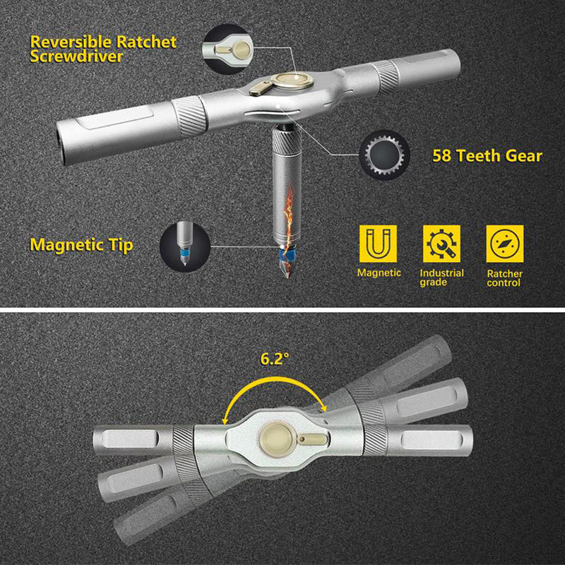 Ratchet 24-in-1 Schraubendreher Set | Karnz