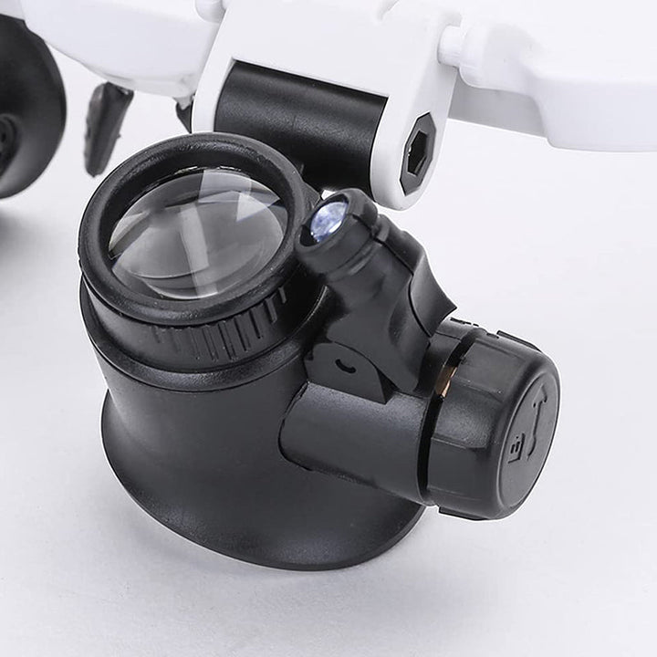 Karnz | Vergrößerungsgläser mit LED-Lampen für doppelte Augen