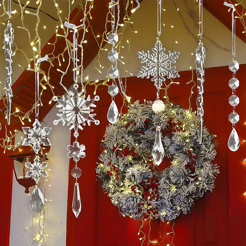 Kristall Weihnachtsschneeflockendekoration | Karnz