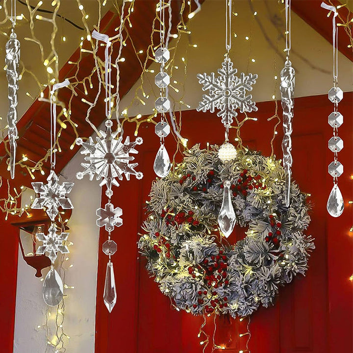 Kristall Weihnachtsschneeflockendekoration | Karnz