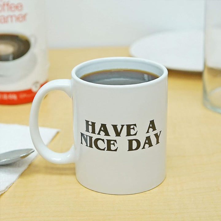 Haben Sie einen schönen Tag Kaffeebecher Mittelfinger Lustige Tasse Neuheit Geschenk | Karnz