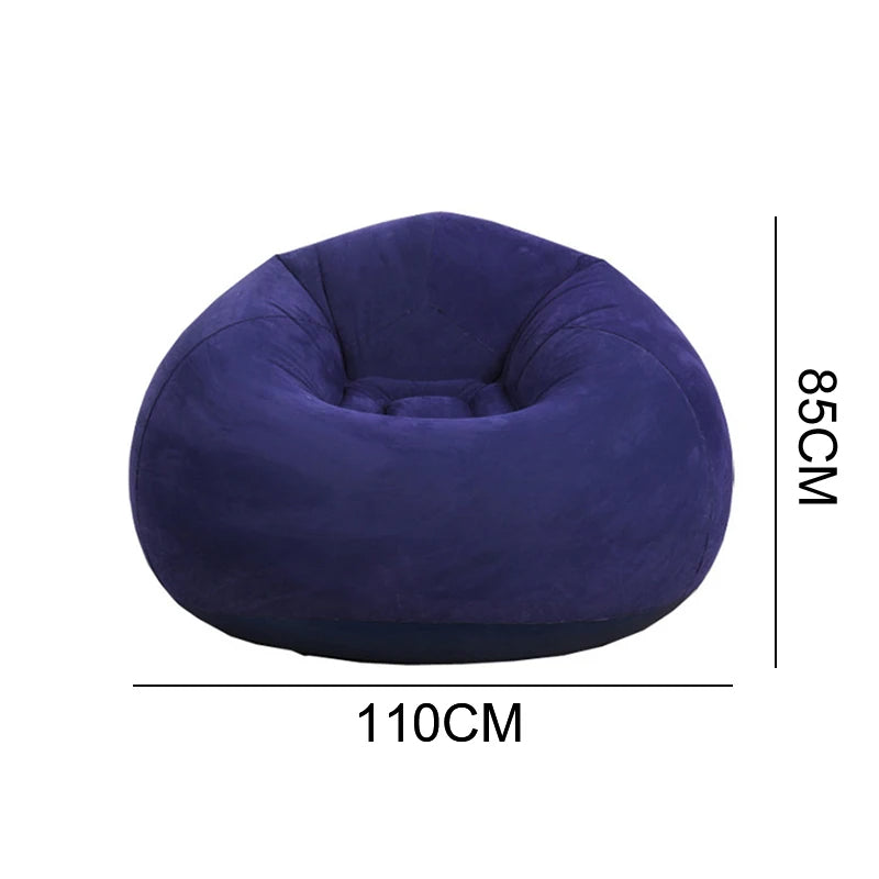 InflataKarnze Entspannender Sitzsack für Erwachsene und Kinder