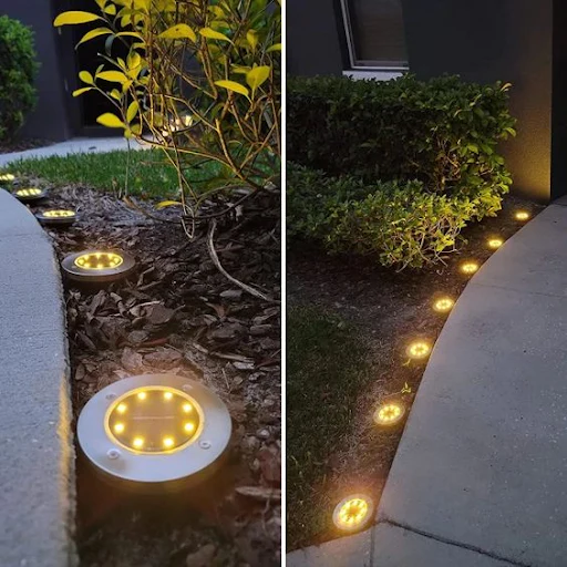 Solar-Glühlichter | Kabellose LED-Gartenlampe | Karnz