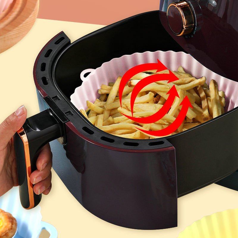 Tablette - Silikon Wiederverwendbar - Perfekt für Airfryer - Praktisch und Ökologisch | Karnz
