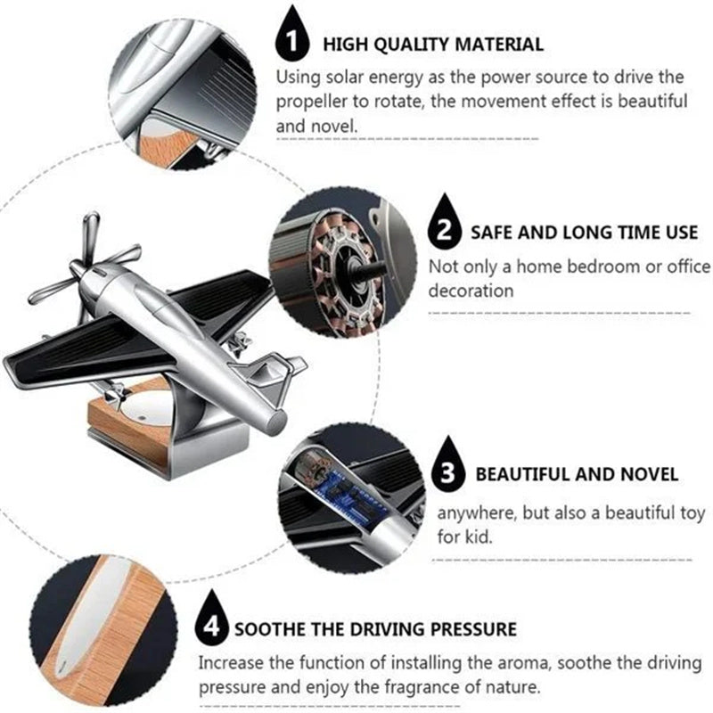 Solarflugzeug Auto Aromatherapie | Karnz