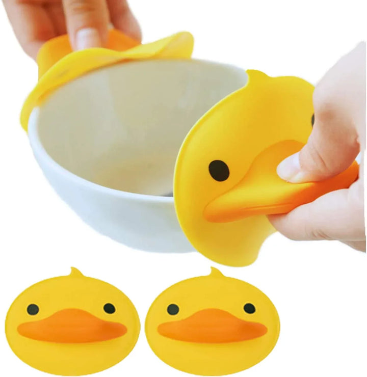 Silikon Mini Topfhandschuh Entenform Schüssellift