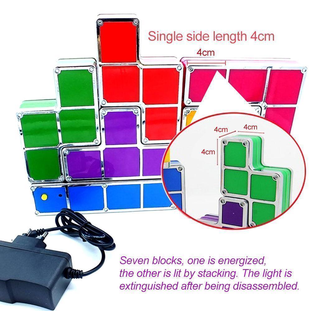 Tetris Stapelbares LED-Nachtlicht | Karnz
