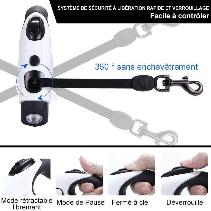 LED-Leine für Haustiere, ausziehbar | Karnz