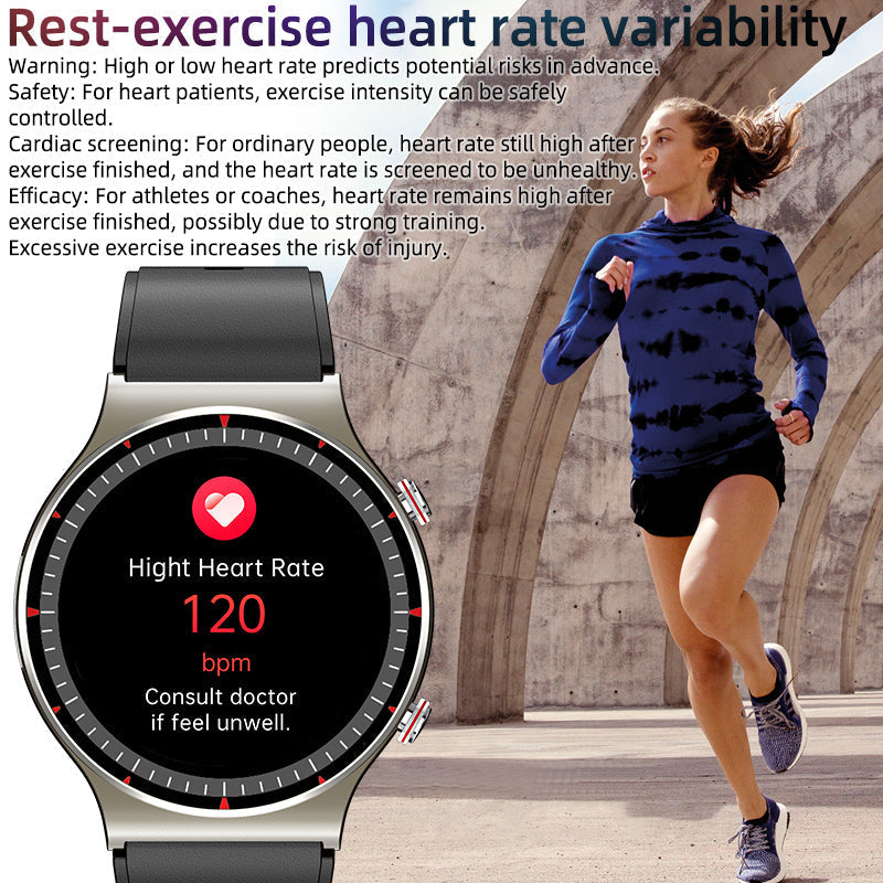 Sandsberg | Gesundheits-Smartwatch | EKG, SpO2 & Herzfrequenz