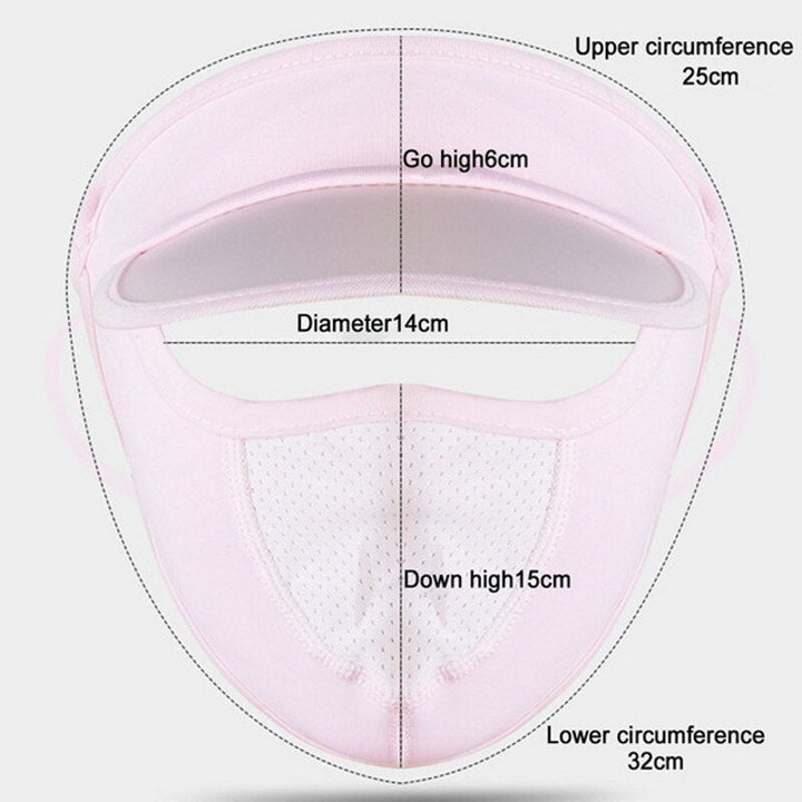 Karnz | Atemberaubender UV-Schutz Outdoor Sonnenhut Maske