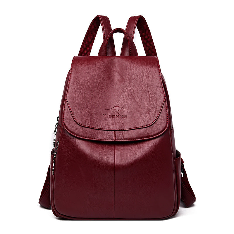Sandsberg Leder Rucksack für Damen
