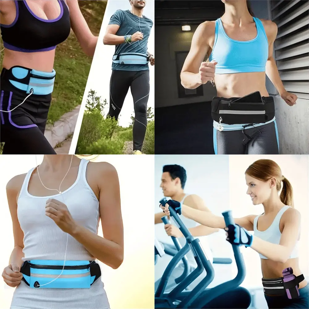 Sportliche Lauf- und Gürteltasche – Leicht, sicher, praktisch