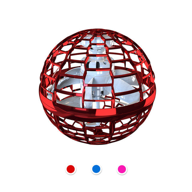 Flynova Pro fliegende Ball Spin Toy Handgesteuertes Drone-Hubschrauber 360 Grad drehendes Mini-UFO mit Licht Kinder Geschenke
